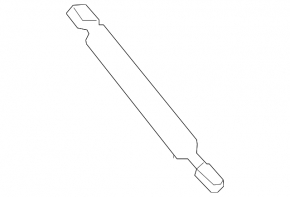Trunk lid shock absorber left Infiniti Q50 14-