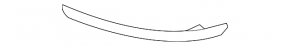 Reflector right Kia Optima 11-13 prerest