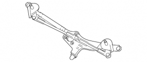 Kia K5 21-26 Windscreen Wiper Trapezoid