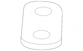 Front left subframe reinforcement for Mercedes W213 E 17-23