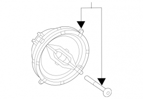 Mercedes A-class V177 19-22 left side mirror motor with memory