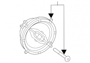 Mercedes A-class V177 19-22 left side mirror motor with memory