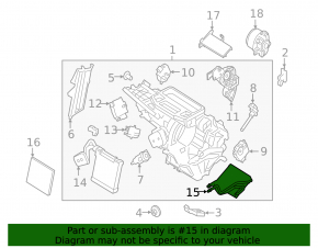 Ford Ecosport 18-22 heater radiator