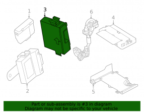 Body Control Unit Module BCM Mazda CX-50 23-24