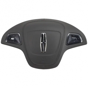 Airbag in steering wheel driver Lincoln MKZ 17-20 black