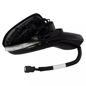 Side mirror right Ford Fusion mk5 19-20 turn signal, heated, backlight, BSM