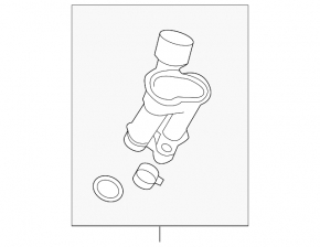 Ejector valve for the air duct on the Audi Q5 80A 22-24 MHEV turbine