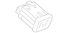 USB Hub, AUX Chevrolet Malibu 19- scratches