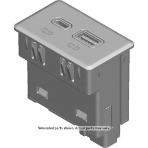 USB Hub Chevrolet Bolt EV 22-23 rear