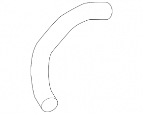 Cooling pipe lower Kia Forte 4d 17-18 2.0