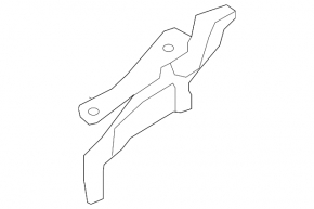 Hood hinge left Mini Cooper Clubman R55 07-14