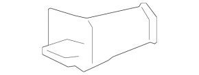 Right brake cooling duct for BMW 4 Series G22 G26 21-25 front