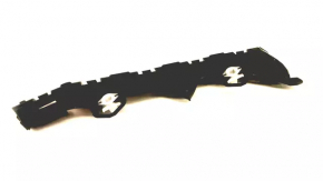 Left rear bumper mount for Subaru BRZ 13-20
