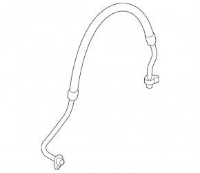 Air conditioning condenser-compressor pipe VW Golf 15-1.8T