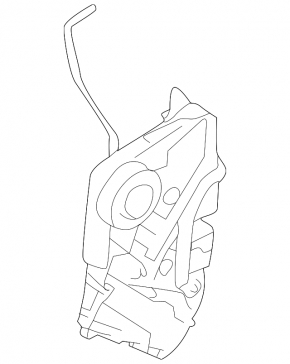 Front right door lock Subaru Forester 19-24 SK
