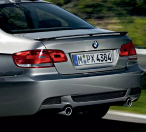BMW 335i e92 07-13 trunk lid spoiler
