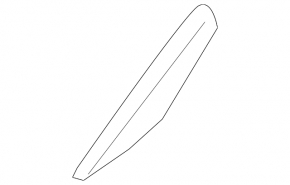 Door trim side rear right Mazda3 03-08 HB