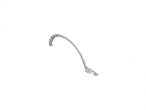 Front left wing arch trim Ford Escape MK3 13-16 pre-restored for parking sensors