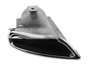 Muffler tip right Ford Fusion mk5 13-20 for 2 pipes