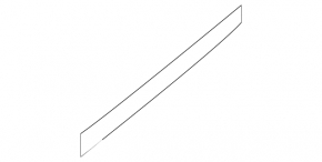 Reflector rear bumper right Ford Edge 15-18 prerest