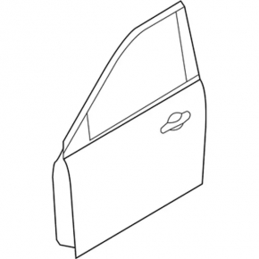 Door bare front left Ford Explorer 11-19