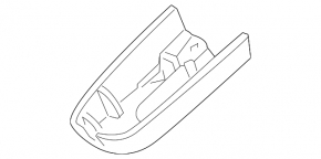 Chevrolet Malibu 16 interior mirror trim - no camera