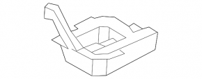 Front right threshold reinforcement BMW i3 14-20