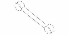 Lower rear right transverse control arm Kia Sorento 16-20