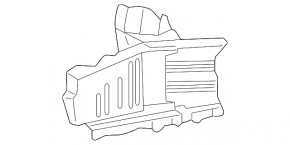 Front right side member nose bracket for Toyota Rav4 19-25