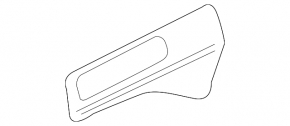 VW Tiguan 18-24 Black Driver's Seat Height Adjustment Handle