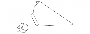 Left rear fender trim for Toyota C-HR 21-22 Turkey built