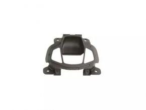 Jeep Compass 17-21 black upper center console trim, under buttons