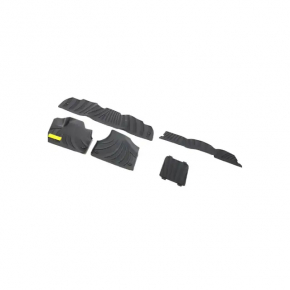 Set of floor mats Chrysler Pacifica 17-23 rubber black