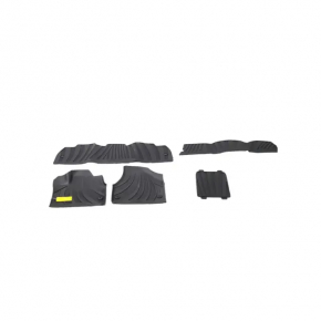 Set of floor mats Chrysler Pacifica 17-23 rubber black