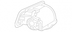 Upper heater housing for Mercedes W213 E 17-23