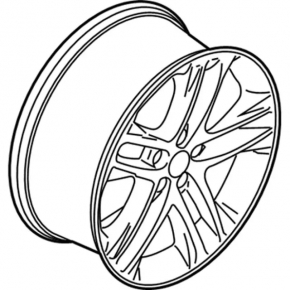 Wheel disk R19 Lincoln MKC 15-19 type 2
