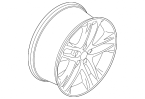 Wheel disk R19 Lincoln MKC 15-19 type 2