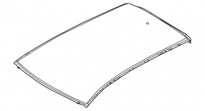 Metal roof Mazda CX-5 17-24 without hatch, sawed off
