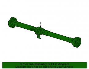 Driveshaft driveshaft Chevrolet Camaro 16-23