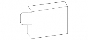 Blind Spot Sensor (BSM) left Nissan Ariya 2023-2025 without ProPilot 2.0