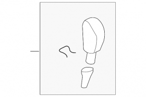 Subaru b9 Tribeca gear knob