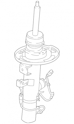 Front right shock absorber BMW X3 G01 18-24 electric
