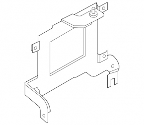 Bracket of the ECU unit of the engine computer Kia Sorento 16-20 2.0, 2.4