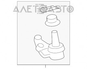 Front left ball joint for Lexus ES350 07-12