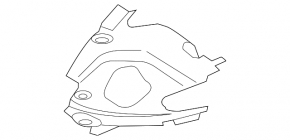 Hood Lock Trim Left BMW X3 G01 18-21