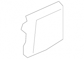 Toyota Corolla 20-23 Rear Bumper Tow Hook Cap