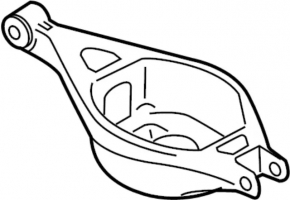 Lower control arm for rear left spring, Infiniti FX35 QX70 09-17