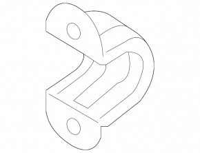 Left rear stabilizer bar mounting bracket for Hyundai Tucson 22-25