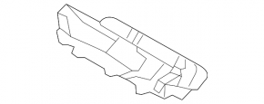 Rear air intake for VW Tiguan 18-20