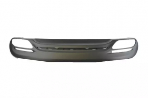 Rear bumper cover Chrysler 200 15-17 for 2 pipes